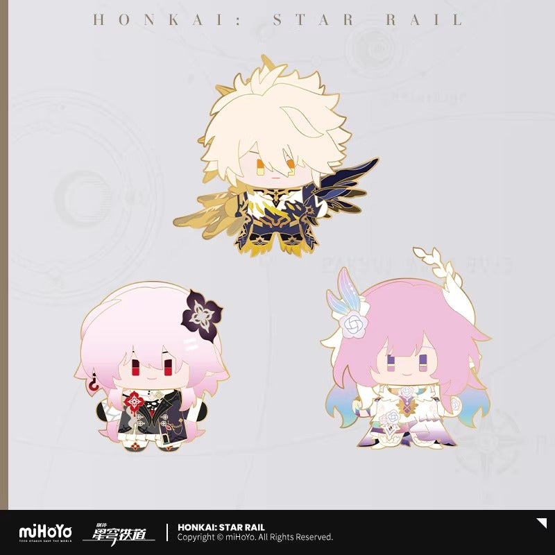 崩壊スターレイル Q版ドールシリーズ ゆらゆらメタルバッジ