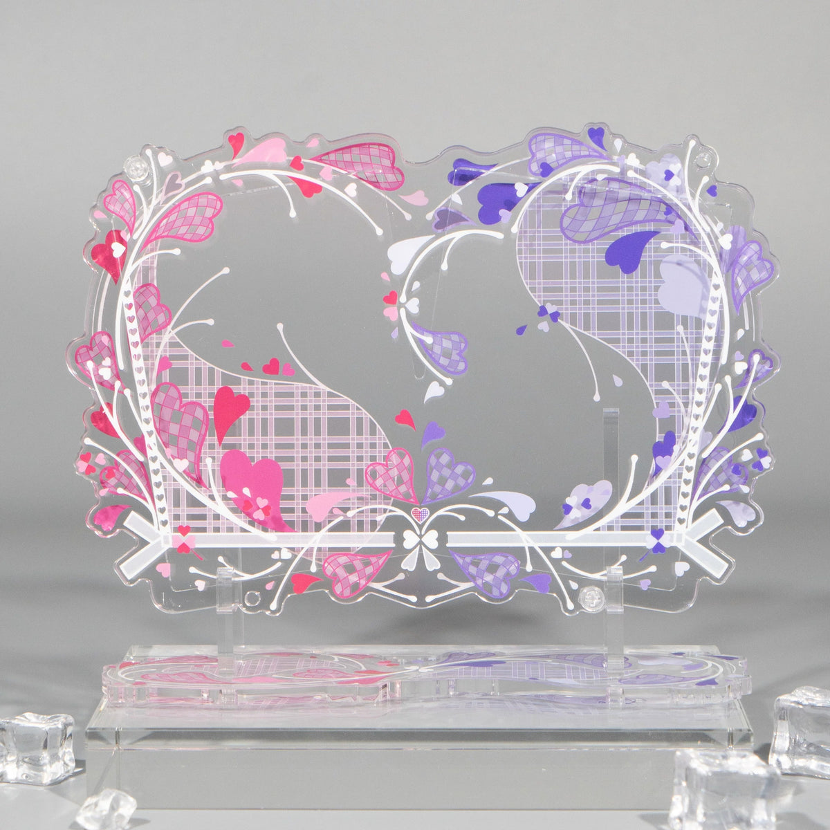 BeautyGoods Lovelyシリーズ ペアアクリルフレーム カードサイズ
