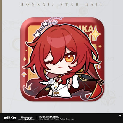 崩壊：スターレイル パムの展覧館シリーズ スクエア缶バッジ Ver.4.6