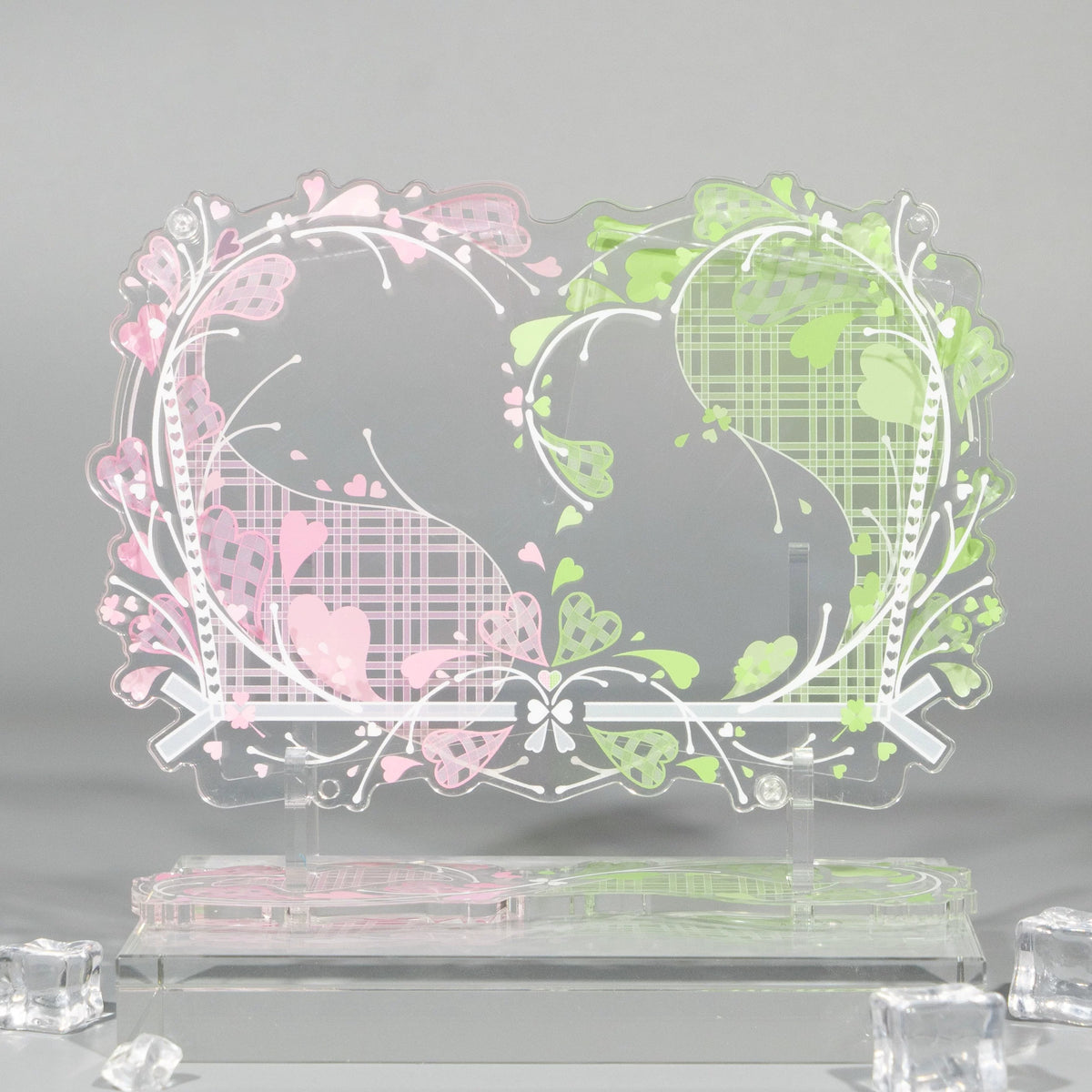 BeautyGoods Lovelyシリーズ ペアアクリルフレーム カードサイズ