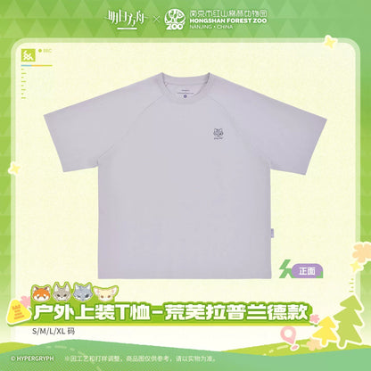 アークナイツ×紅山動物園 アウトドアTシャツ 荒蕪ラップランド
