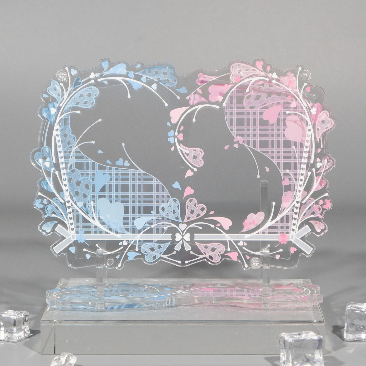BeautyGoods Lovelyシリーズ ペアアクリルフレーム カードサイズ