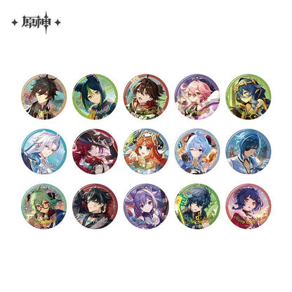 原神 命定の日シリーズ キャラクター缶バッジ 2025 Vol.4