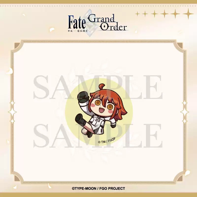 Fate/Grand Order 簡体字版10周年 女主人公 缶バッジ 全種セット（BOX）