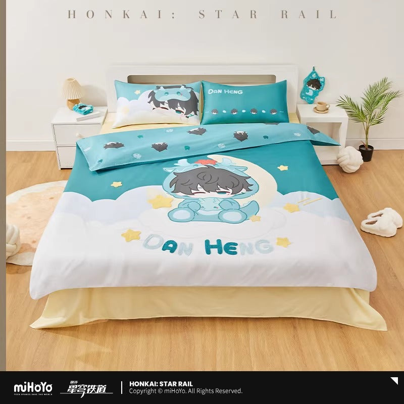 崩壊：スターレイル 男子寮デフォルメホームシリーズ 寝具4点セット（ダブル）