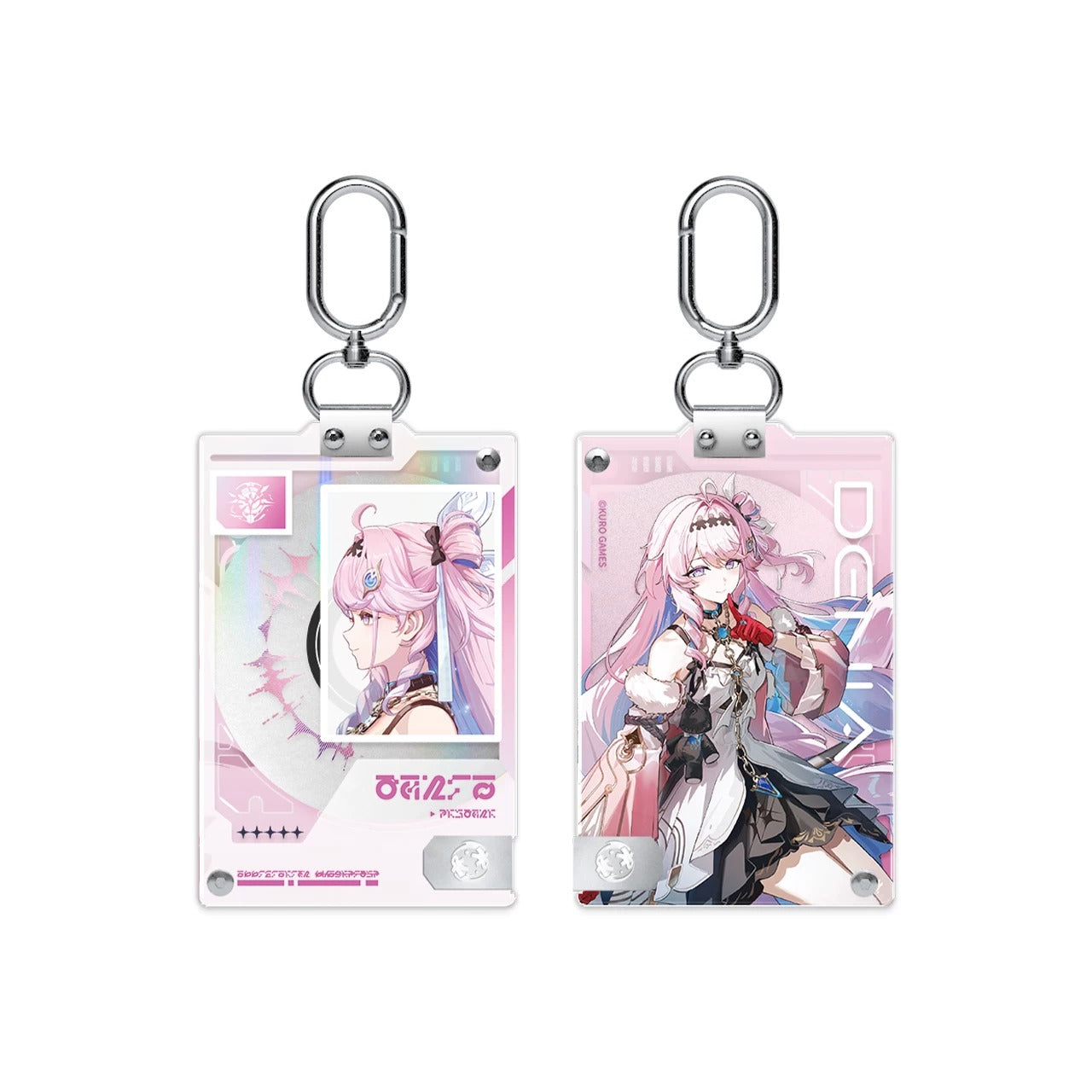 鳴潮 KURO GAMES 入学パスシリーズ IDカードホルダー 緋雪 ダーニャ