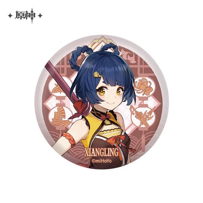 原神 璃月港テーマシリーズ 新工法キャラクター缶バッジ