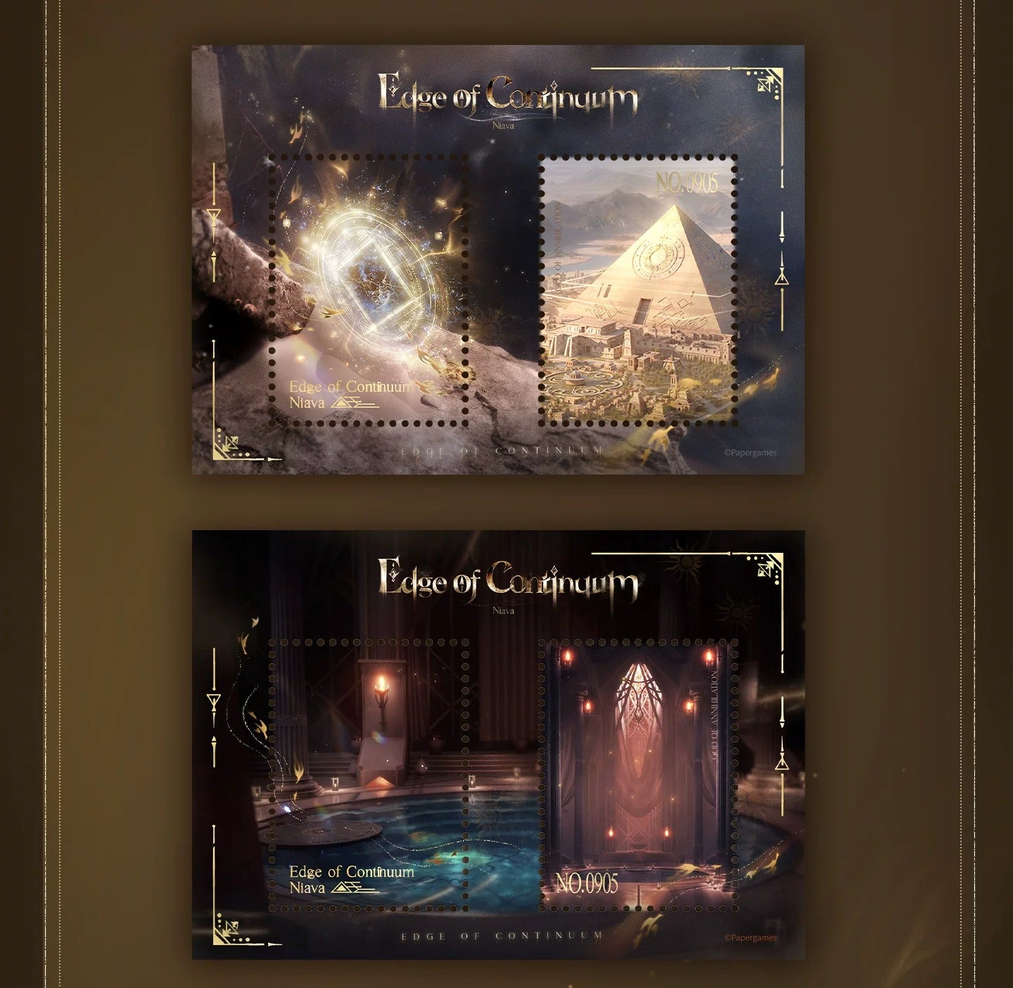 恋と深空 レイ・終焉の神シリーズ フォトカード＆切手セット