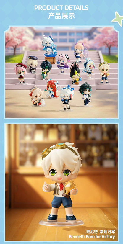 原神 POP MART 「学院光影詩」 デフォルメフィギュア 全種セット（BOX）