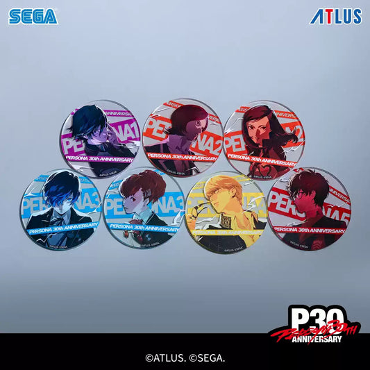 SEGA Store 中国限定ペルソナ30周年 記念イラストA アクリルコースター 単品（ブラインド）