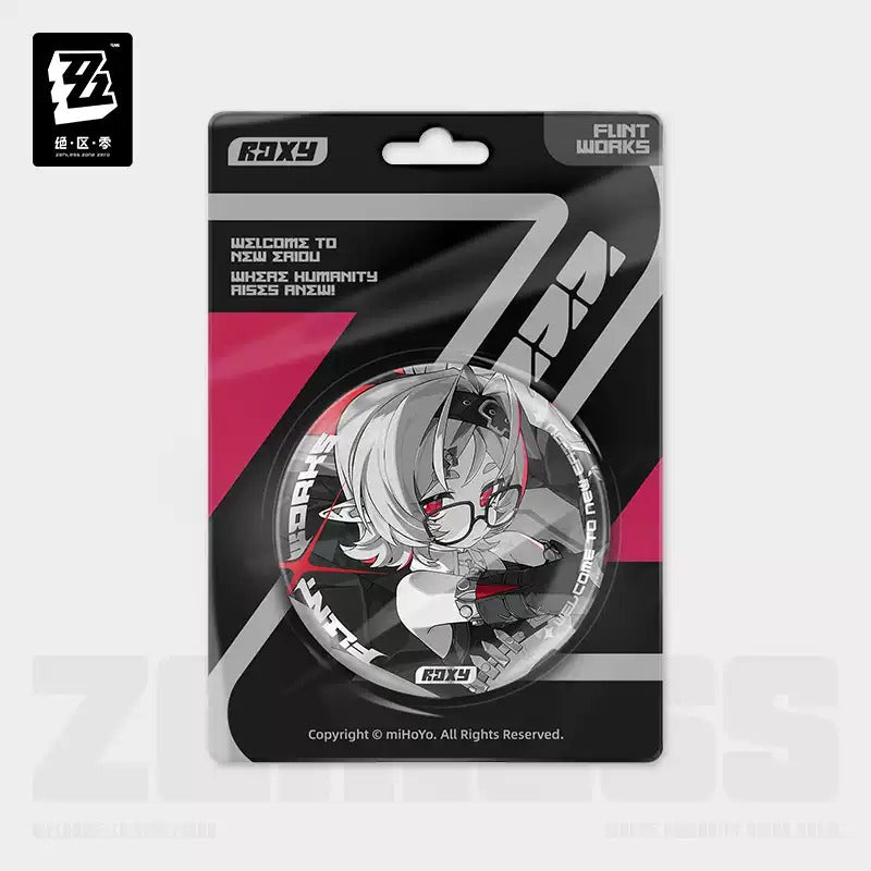 ゼンレスゾーンゼロ 心象映画シリーズ リフレクト缶バッジ フリンツ工房