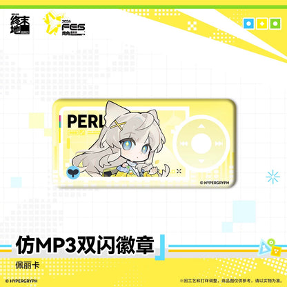 エンドフィールド カーニバル2026 MP3風ダブルホロ缶バッジ