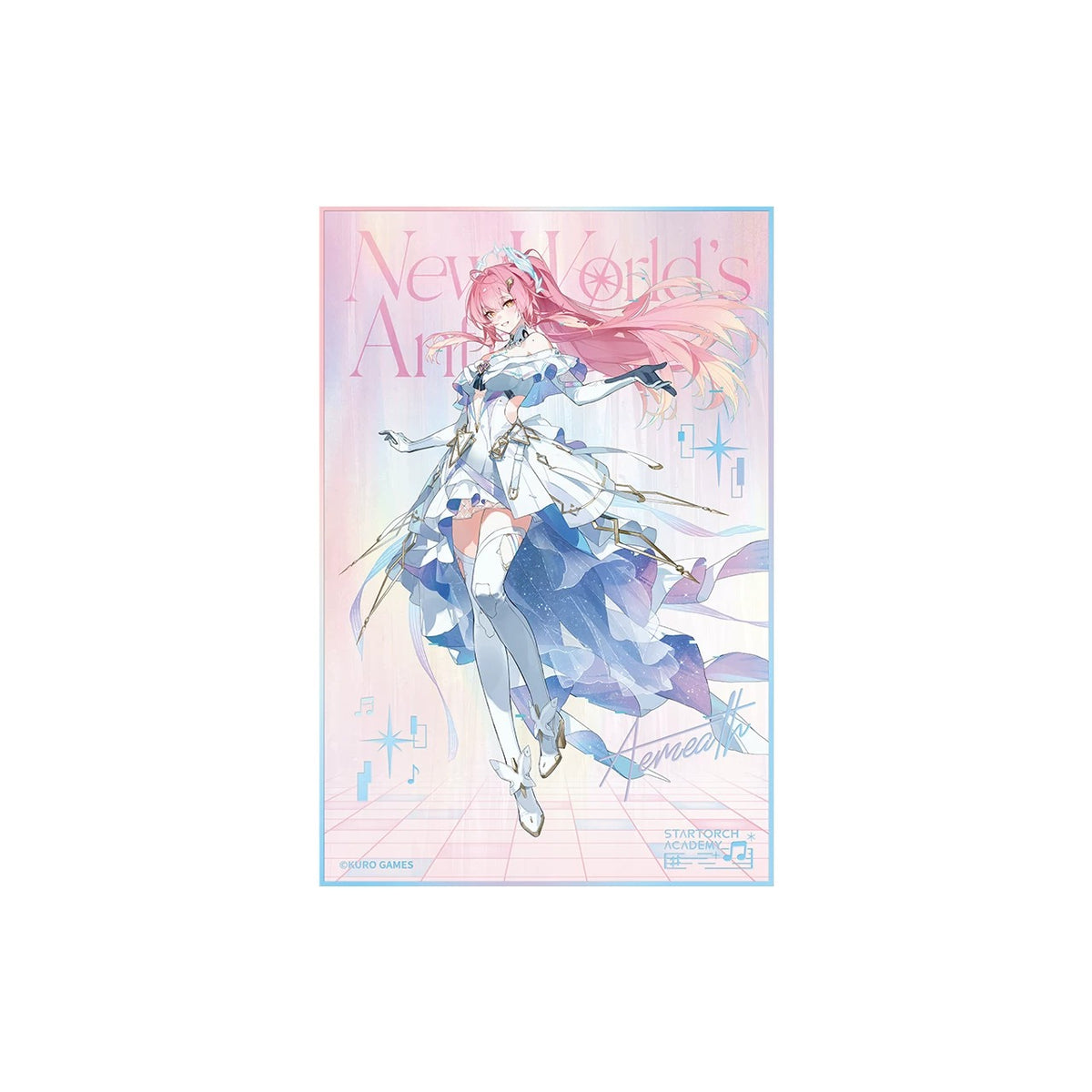 鳴潮 予世新声シリーズ アクリル色紙 KURO GAMES
