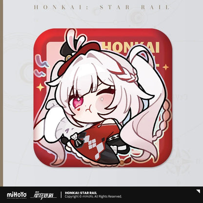 崩壊：スターレイル パムギャラリーシリーズ スクエア缶バッジ Ver.4.0