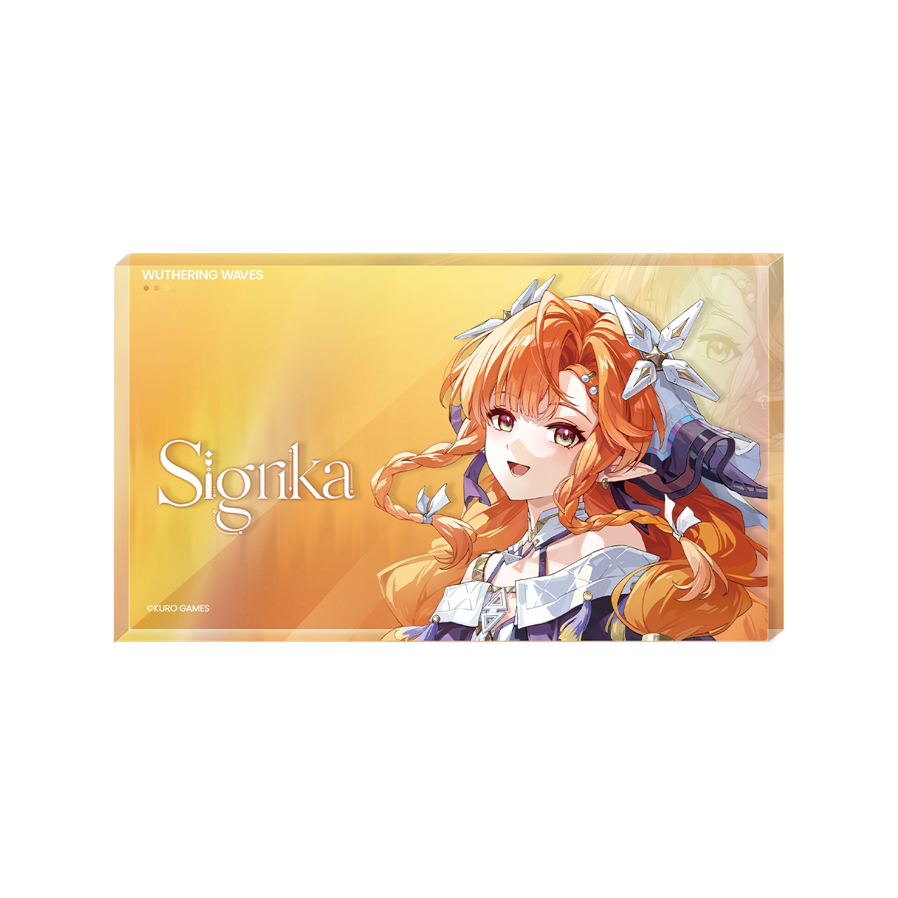 鳴潮 共鳴者アイコンシリーズ アクリルブロック シグリカ KURO GAMES