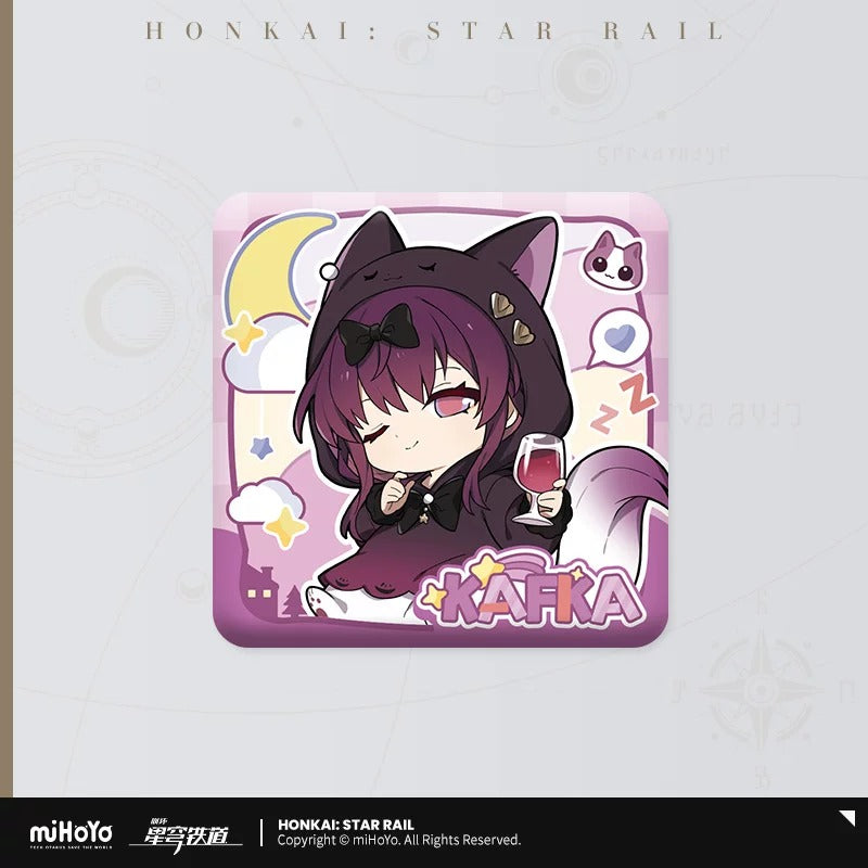 崩壊：スターレイル 女子寮シリーズ デフォルメスクエア缶バッジ