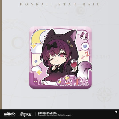 崩壊：スターレイル 女子寮シリーズ デフォルメスクエア缶バッジ