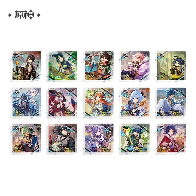 原神 命定の日シリーズ キャラクター アクリルコースター 2025 Vol.4