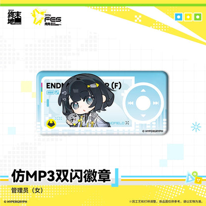 エンドフィールド カーニバル2026 MP3風ダブルホロ缶バッジ