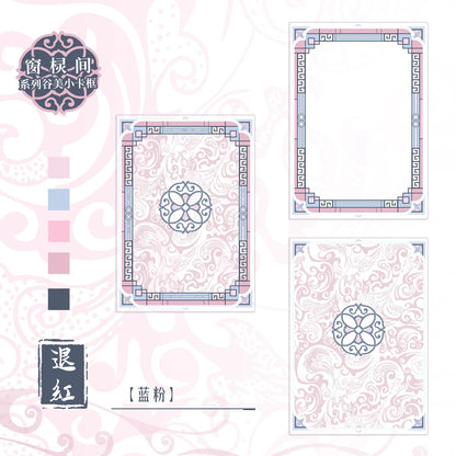 BeautyGoods 格子窓 アクリルフレーム カードサイズ
