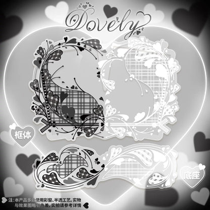 BeautyGoods Lovelyシリーズ ペアアクリルフレーム カードサイズ