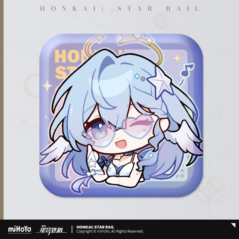 崩壊：スターレイル パムの展覧館シリーズ スクエア缶バッジ Ver.4.6