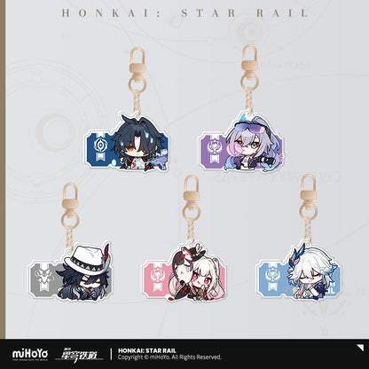 崩壊：スターレイル パムギャラリーシリーズ アクリルキーホルダー Ver.4.0