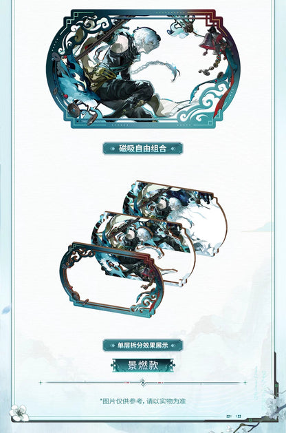 鳴潮 夢州絵影テーマ 3Dシャドーボックスカード KURO GAMES