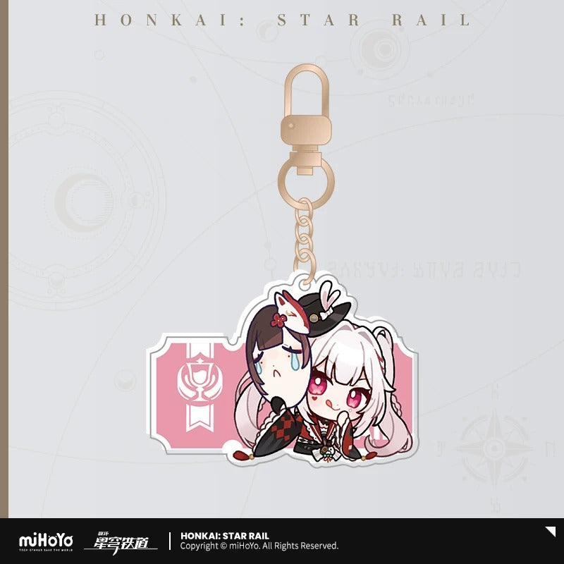 崩壊：スターレイル パムギャラリーシリーズ アクリルキーホルダー Ver.4.0
