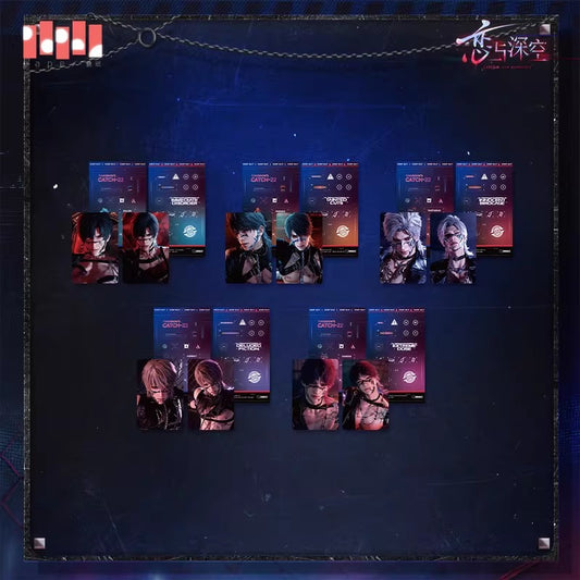 恋と深空「逃げ場なき明日」シリーズ 光感フォトカードステッカーセット