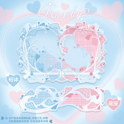 BeautyGoods Lovelyシリーズ ペアアクリルフレーム カードサイズ
