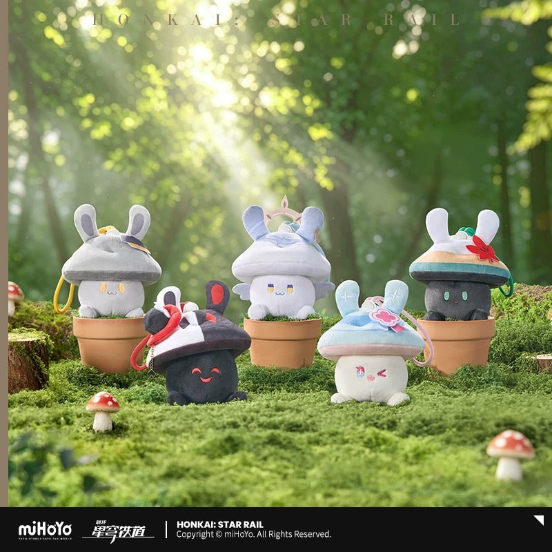 崩壊：スターレイル ウサウサキノコとキノコウサギシリーズ ぬいぐるみイヤホンケース
