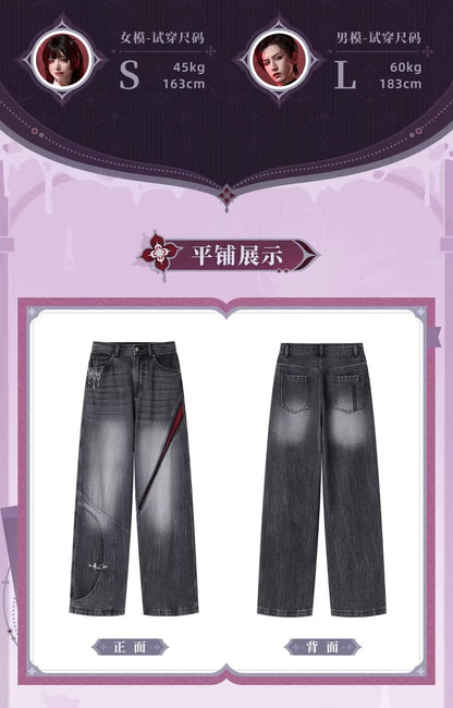 崩壊：スターレイル 長夜月 イメージシリーズ デニムパンツ