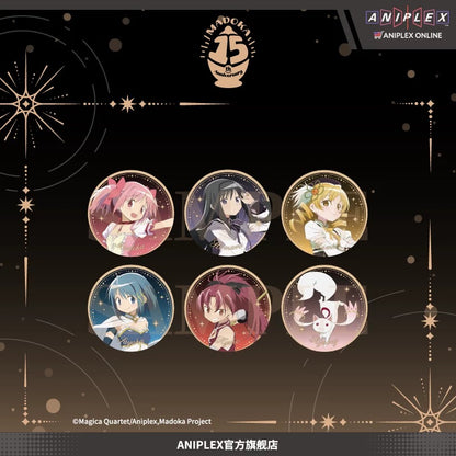 魔法少女まどか☆マギカ 15周年記念 缶バッジ 全種セット（BOX）中国限定