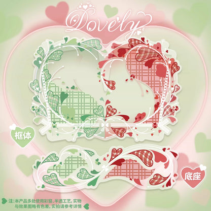 BeautyGoods Lovelyシリーズ ペアアクリルフレーム カードサイズ