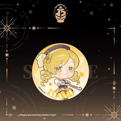 魔法少女まどか☆マギカ 15周年記念 デフォルメ缶バッジ 単品（ブラインド）中国限定
