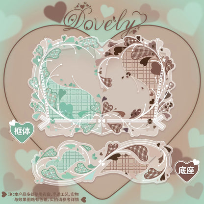 BeautyGoods Lovelyシリーズ ペアアクリルフレーム カードサイズ