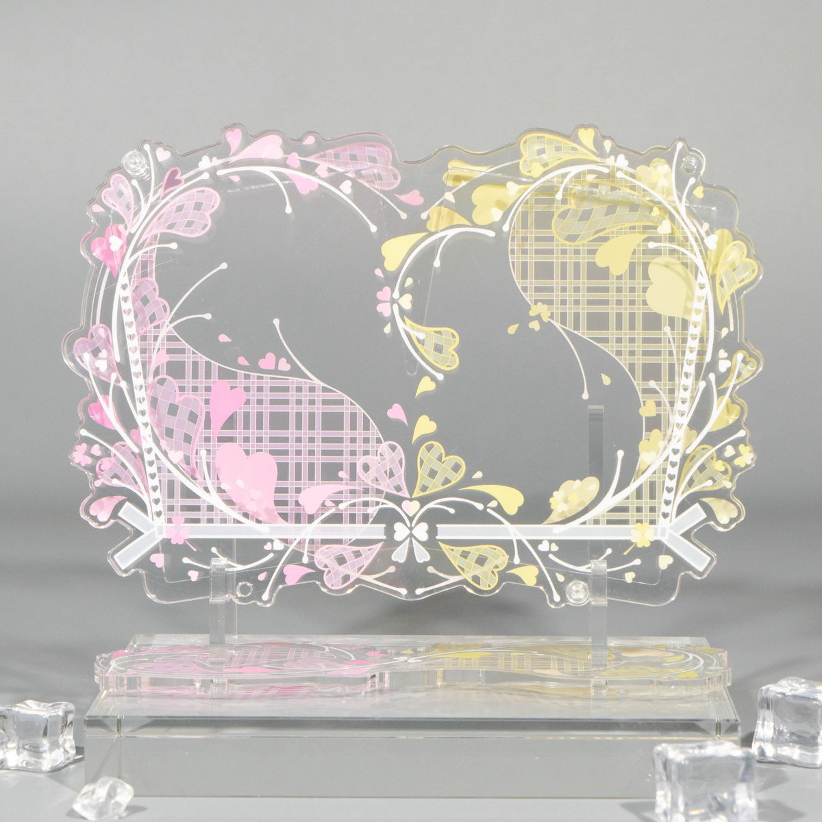 BeautyGoods Lovelyシリーズ ペアアクリルフレーム カードサイズ