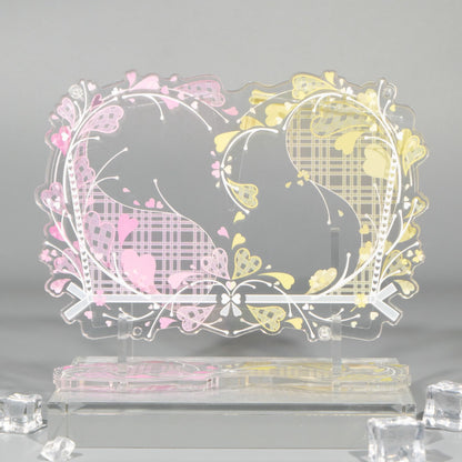 BeautyGoods Lovelyシリーズ ペアアクリルフレーム カードサイズ