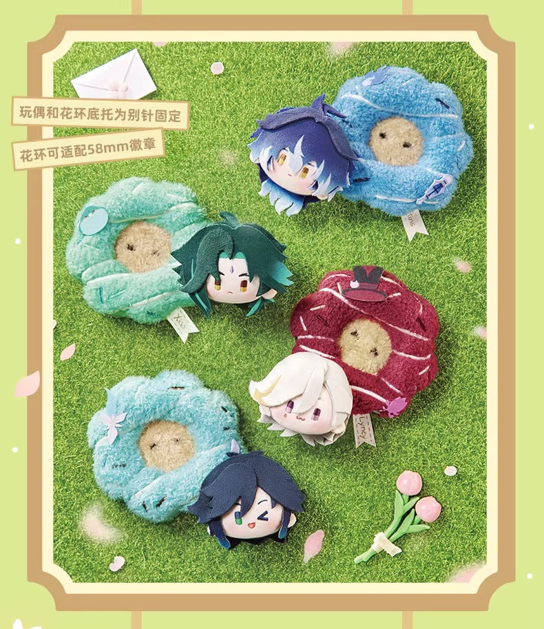 原神「春の花語」シリーズ フラワーリース ぬいぐるみマスコット
