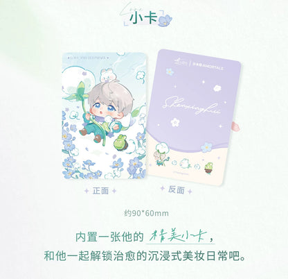 恋と深空 × AMORTALS「森の息吹」コラボ メイクパフセット ギフトBOX