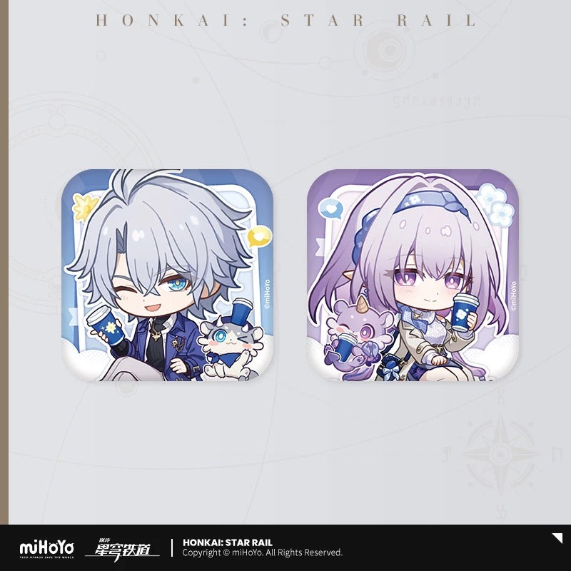 崩壊：スターレイル 列車環遊記シリーズ デフォルメ缶バッジ Vol.4