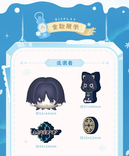 原神 オーロラパーティーシリーズ DIYラバーデコパーツセット