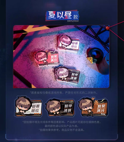 恋と深空 禁区追跡シリーズ アクリルクリップセット