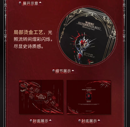 恋と深空 シン・銀翼の悪魔シリーズ 箔押しパノラマ色紙