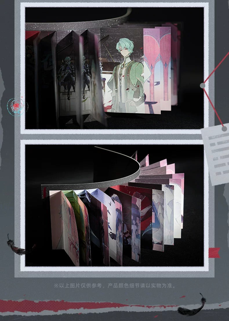 原神 光を拒む者シリーズ 両面ジャバラカードファイル ドットーレ＆パンタローネ