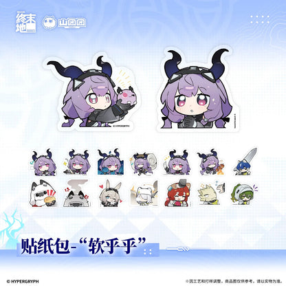エンドフィールド ステッカーセット 「ふわふわ」