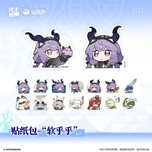 エンドフィールド ステッカーセット 「ふわふわ」