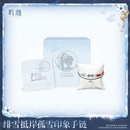 鳴潮 KURO GAMES 緋雪「岸辺の孤雪」 イメージブレスレット