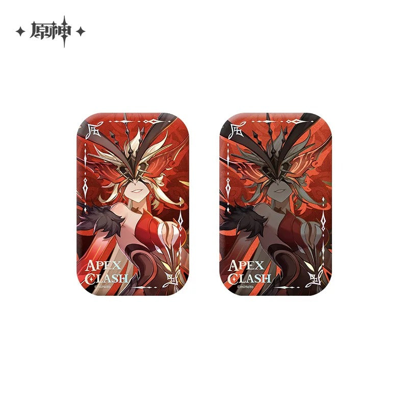 原神 鏖戦の頂シリーズ 缶バッジ